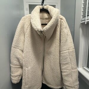 We The Free Off-White Teddy Jacket